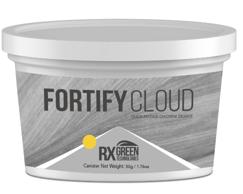 RxGreen Technologies - Fortify Cloud - Chlorine Dioxide Gas - 50 gram - Case of 8